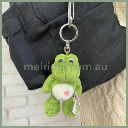 Nici Frog Otto With Pink Heart 10Cm