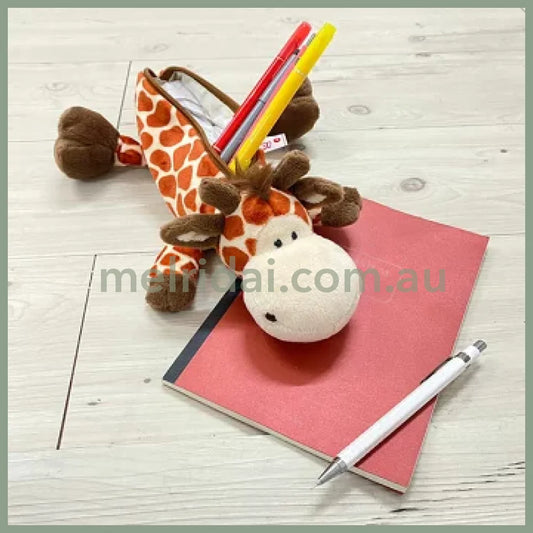 NICI Giraffe Figurine Pouch Pencil Case 300mm