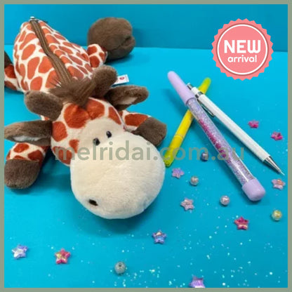 NICI Giraffe Figurine Pouch Pencil Case 300mm