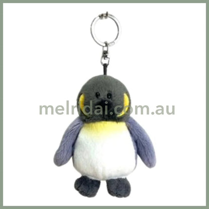 NICI King Penguin Mom Ball Keychain Keyring 10cm