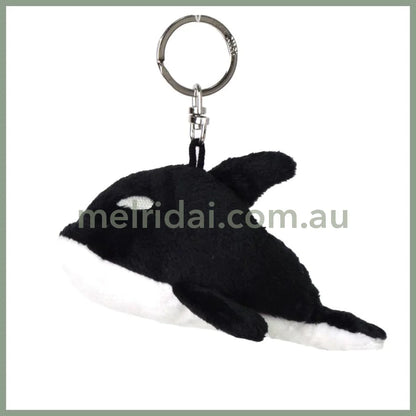 NICI Ocean Friends Killer Whale ORCA Ball Keychain Keyring 10cm