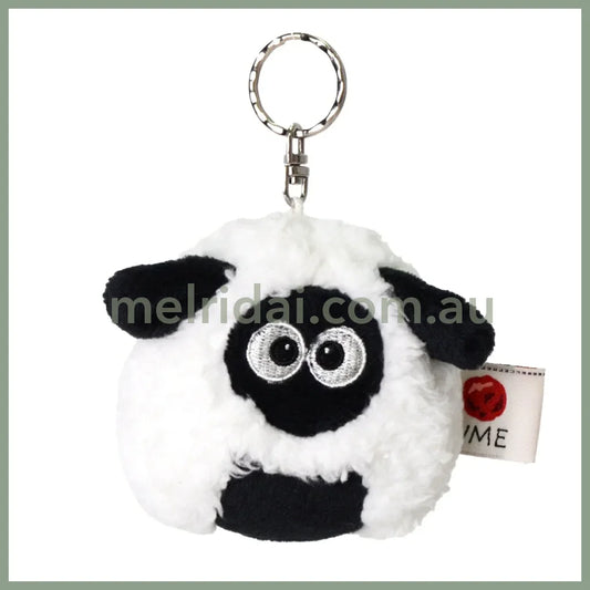 NICI Shaun Head Rice Ball Keychain Keyring 8cm