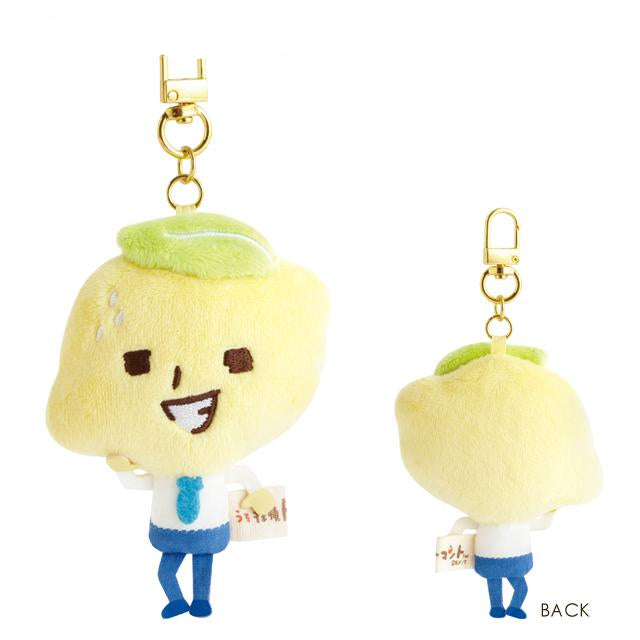 SAN-X | Uso Tantei Tomanto Debut Detective Lemonade Mascot Holder Plush Keychain 80×70×45mm