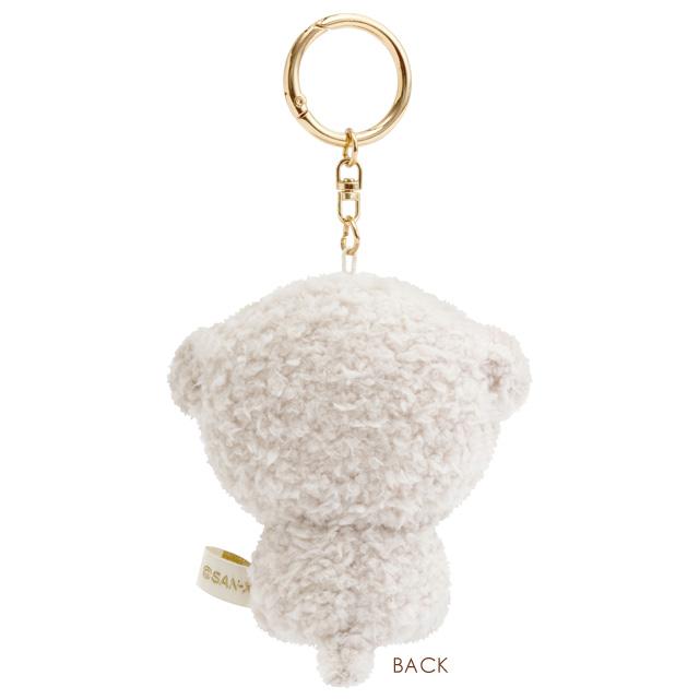SAN-X | Mascot Holder Plush Keychain 90×90×50mm (Ishiyowa-chan/Ishiyowachan Daily Life Looking)