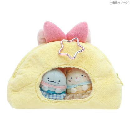 SAN-X | Sumikko Gurashi Plush Pen Pouch with Window 120×185×55mm (Dreaming Idol Ebiten no Shippo)