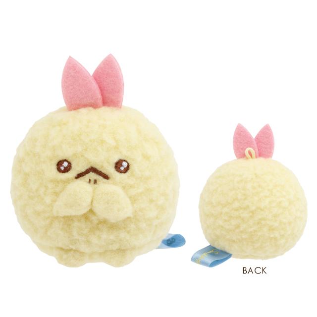 SAN-X | Sumikko Gurashi Set mini Tenori Plush Doll- Ebiten no Shippo 45×50×45mm * 3 Pieces (Dreaming Idol Ebiten no