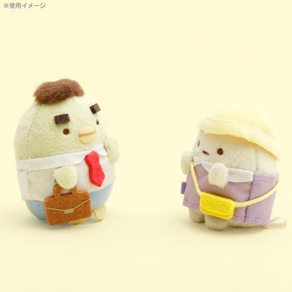 SAN-X | Sumikko Gurashi Penguin ? Tapioca Tenori Plush 60×50×50mm x 2 (Office Kindergarten)