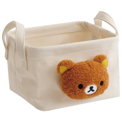 SAN-X | Rilakkuma Multipurpose Tray L With Mascot Storage Box 140×210×195mm (Stay With Me)