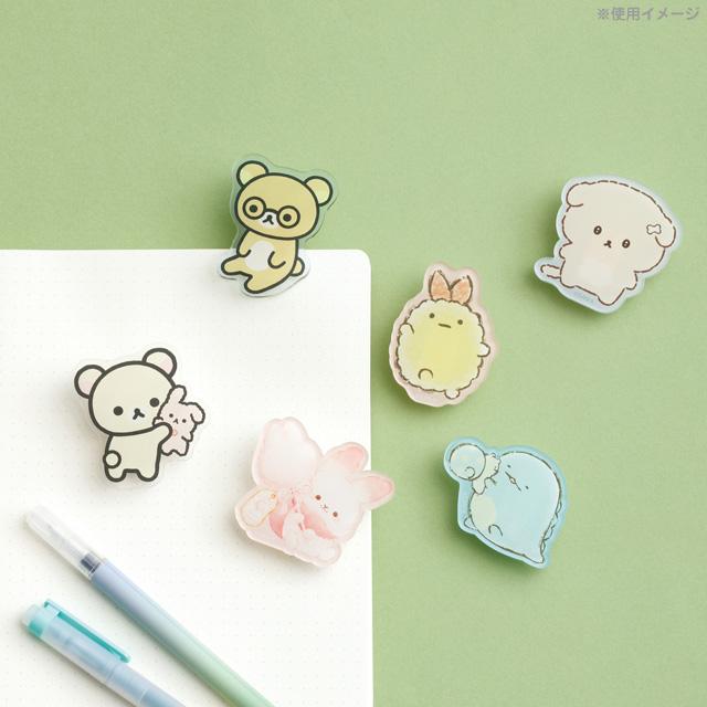 SAN-X | Ishiyowa-chan Acrylic Clip Mascot 85×70mm (Junior Chan Appears)