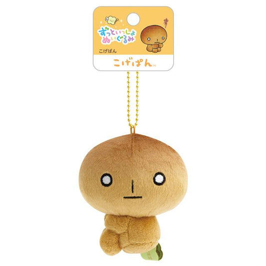 SAN-X | Kogepan Keychain Plush Bag Charm Mascot 85×85×60mm (Always Together Retro)
