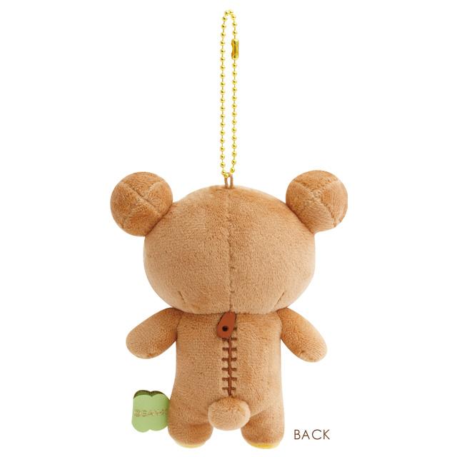 SAN-X | Rilakkuma Keychain Plush Bag Charm Mascot 85×85×60mm (Always Together Smile)