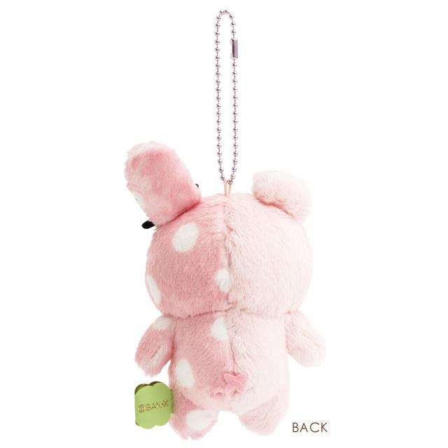 SAN-X | Shappo Keychain Plush Bag Charm Mascot 85×85×60mm (Always Together)