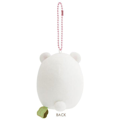 SAN-X | Sumikko Gurashi Shirokuma Keychain Plush Bag Charm Mascot 85×85×60mm (Always Together)