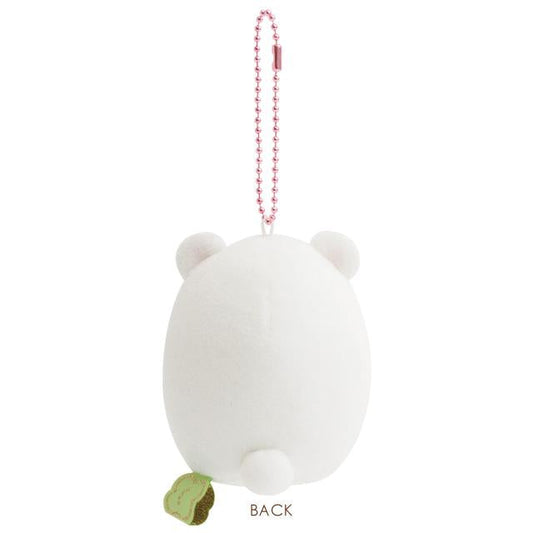 SAN-X | Sumikko Gurashi Shirokuma Keychain Plush Bag Charm Mascot 85×85×60mm (Always Together)