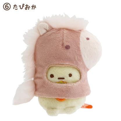 SAN-X | Sumikko Gurashi mini Tenori Plush Doll 85×70×40mm (New Year Zodiac Year of Horse) 6 Tapioca
