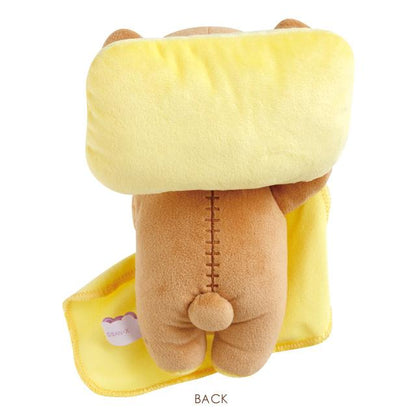 SAN-X | Rilakkuma Plush Toy Plush Doll 210x145x110mm (Sleep Together Series Goodnight)