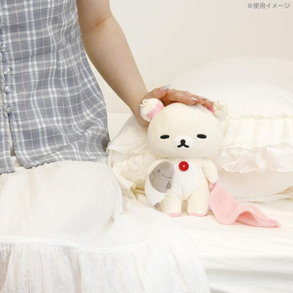 SAN-X | Rilakkuma Korilakkuma Plush Toy Plush Doll 180x150x90mm (Sleep Together Series Sleepy Head)