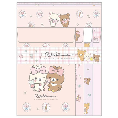 SAN-X | Letter Writing Set 190×142mm (Makeup Rilakkuma)
