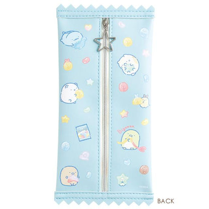 SAN-X | Sumikkogurashi Flat Pouch Display Case 230×115×10mm (Gummy Gummy Party Theme)