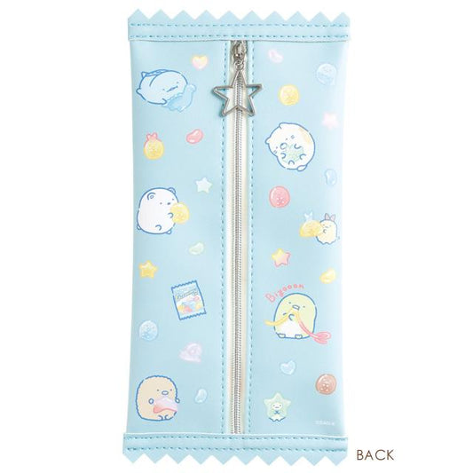 SAN-X | Sumikkogurashi Flat Pouch Display Case 230×115×10mm (Gummy Gummy Party Theme)