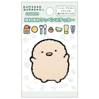 SAN-X | Sumikko Gurashi Tonkatsu Howahowa Patch Sticker 97×57mm