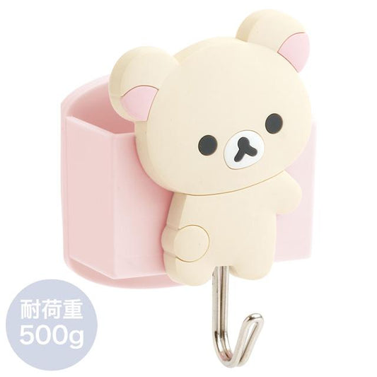 SAN-X | Korilakkuma Magnetic Hook with Case 90x66x55mm