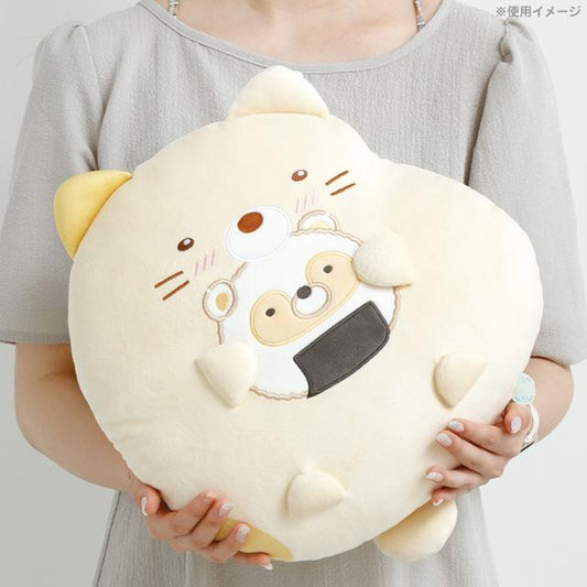 SAN-X | Sumikko Gurashi Neko Super Mochi Hugging Plush 130x350x350mm