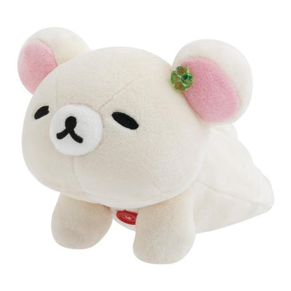 SAN-X | Rilakkuma Korilakkuma Lying Down Plush Toy Plush Doll 130x155x190mm (Chairoikoguma's Kumakyun Days)