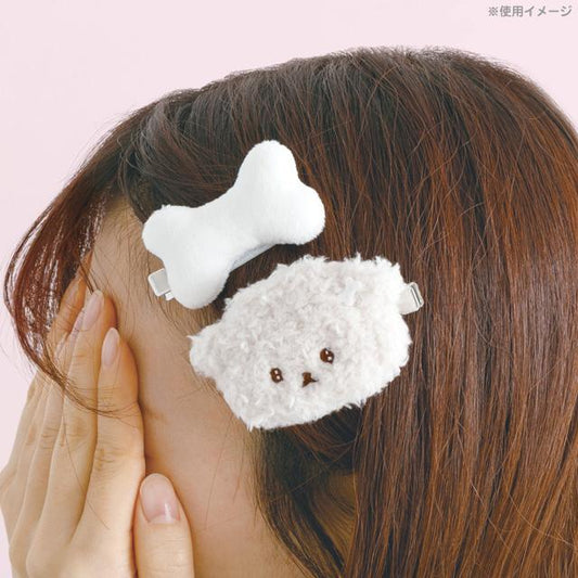 SAN-X | Ishiyowa-chan Plush Hair Clip Set 45×70×20mm (Love My Favorite Idol)