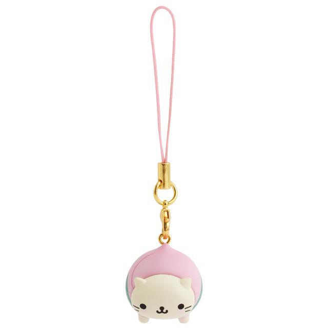 SAN-X | Nyan Nyan Nyanko Figure Keychain with Strap 100×70mm (San-X Universe)
