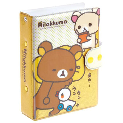 SAN-X | Rilakkuma Large Capacity 6-Hole Sticker Binder Organizer 175×125×40mm