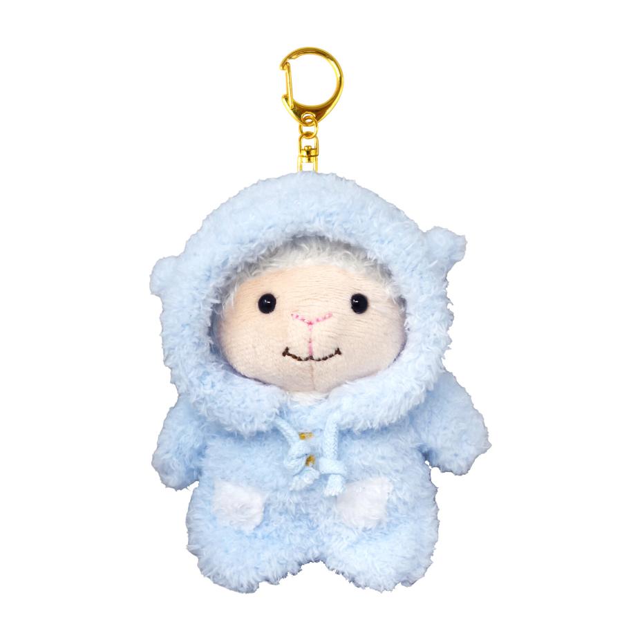 Naito Design | Laboratory Puton Mascot Holder Plush Keychain 22Cm×20Cm×14.5Cm (Goat)