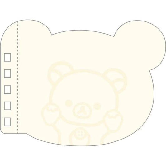 San-X | Rilakkuma Korilakkuma Ring Memo Pad/Notebook 74×97Mm 80 Sheets (Basic Rilakkuma Favorite