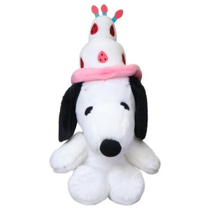 PEANUTS | Snoopy Plush Doll Plush Toy S 140x260x150mm (75th Anniversary Cake Hat)