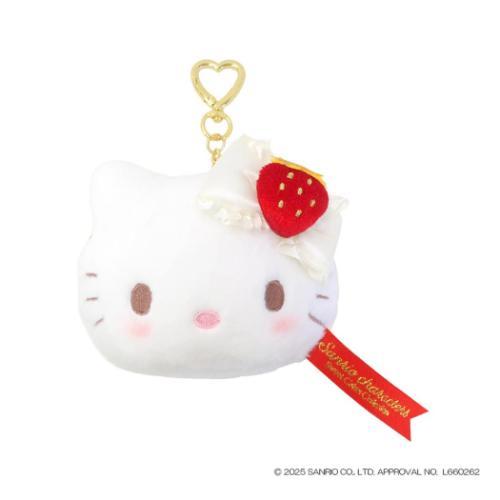 SANRIO | Hello Kitty Mini Pouch Mini Carabiner 100x80x55mm (Strawberry Shortcake)