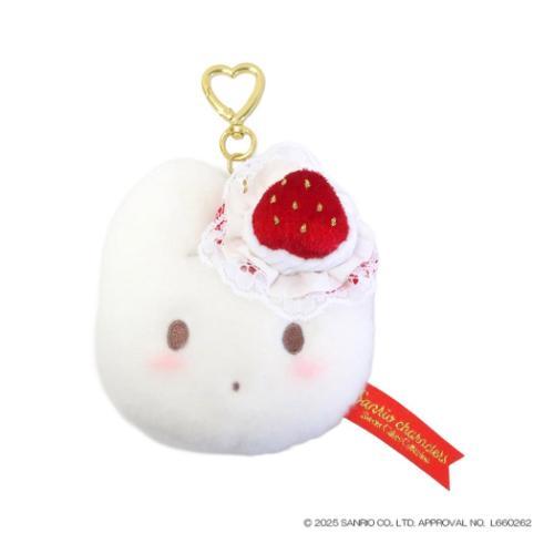 SANRIO | Marroncream Mini Pouch Mini Carabiner 100x80x55mm (Strawberry Shortcake)