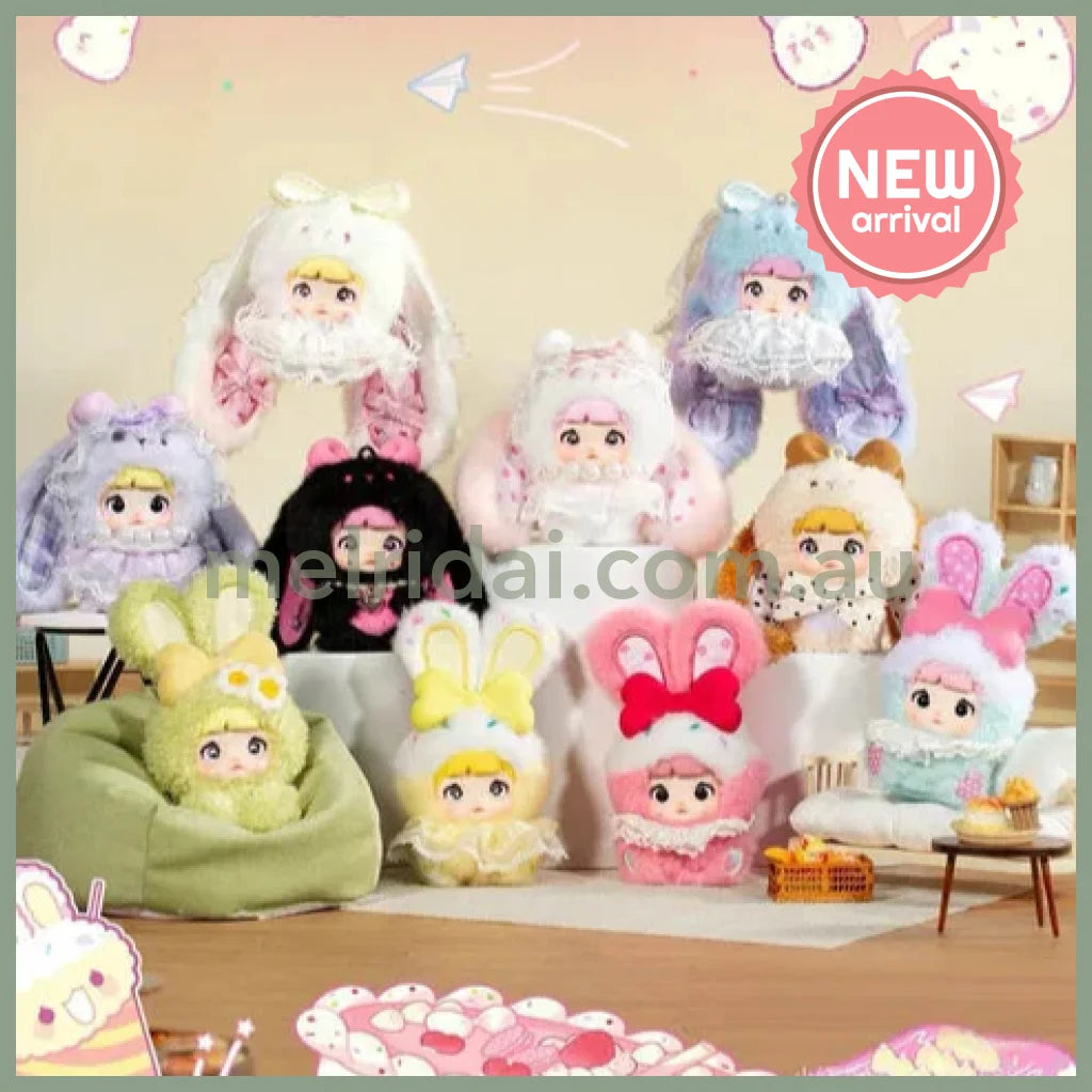 Nommi | Baby Sweetheart Bunny Blind Box Plush Keychain 10cm Approx. (Order 8 for Complete)