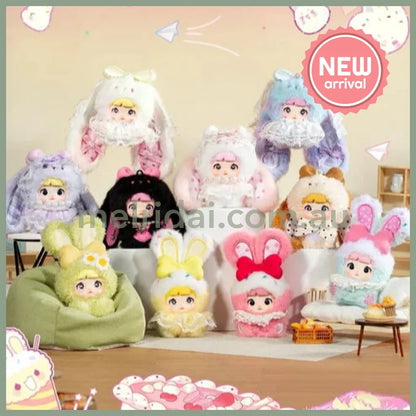 Nommi | Baby Sweetheart Bunny Blind Box Plush Keychain 10cm Approx. (Order 8 for Complete)