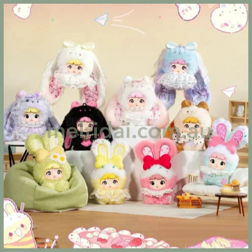 Nommi | Baby Sweetheart Bunny Blind Box Plush Keychain 10cm Approx. (Order 8 for Complete)