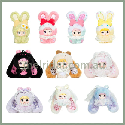 Nommi | Baby Sweetheart Bunny Blind Box Plush Keychain 10cm Approx. (Order 8 for Complete)
