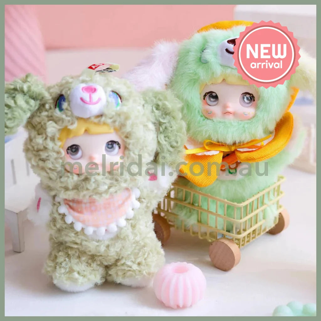 Nommi | Puppy Diary Series Blind Box Plush Keychain 17cm Approx. (Order 8 for Complete)
