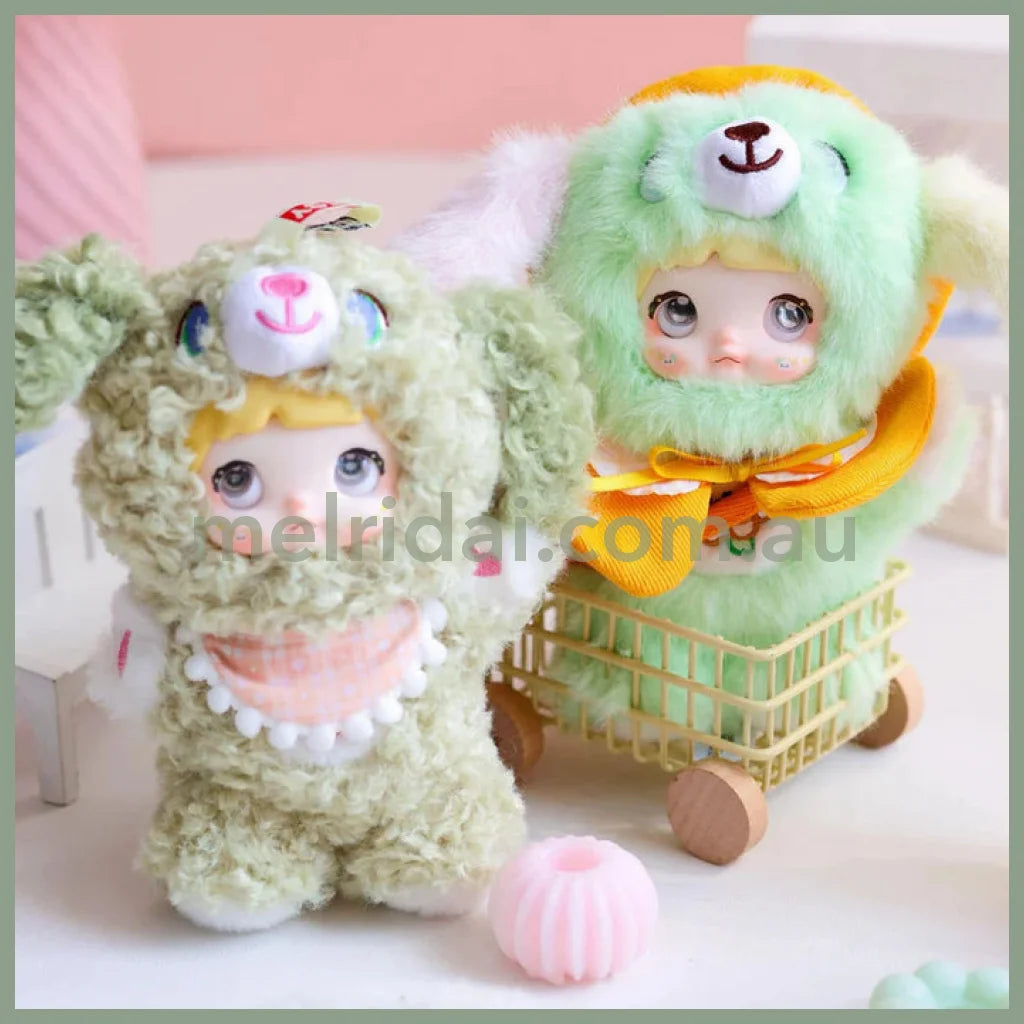 Nommi | Puppy Diary Series Blind Box Plush Keychain 17cm Approx. (Order 8 for Complete)