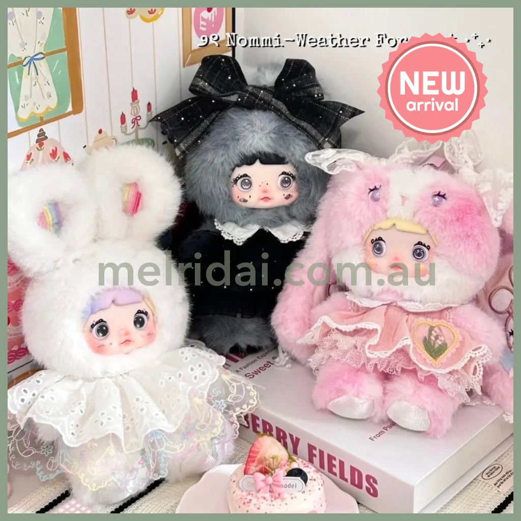 Nommi | Weather Forecast Series Secret Plush Keychain Blind Box 22-26cm (Order 6 for Complete)