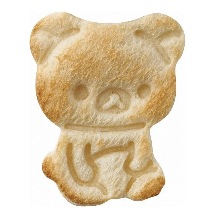 【Made in Japan】SAN-X | Rilakkuma Bread Cutter Mold (Cutter mold 115 × 62 × 27H mm & Press mold 104 × 51 × 27H mm)