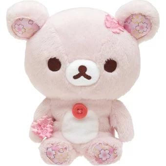 SAN-X | Rilakkuma Korilakkuma Plush Toy Doll 170×155×90mm (Sakura Collectible Cherry Blossom Dango)