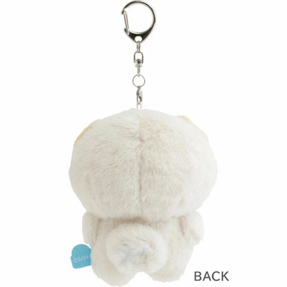 SAN-X | Yorisoi Pokanto Mini Hanging Plush Keychain Bag Cham Mascot Holder with Carabiner 105 x 80 x 50 mm (Pokantotan