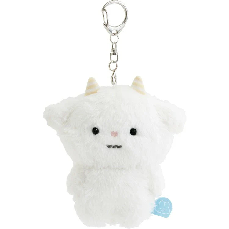 SAN-X | Yorisoi Pokanto Mini Hanging Plush Keychain Bag Cham Mascot Holder with Carabiner 105 x 95 x 50 mm (Pokantotan
