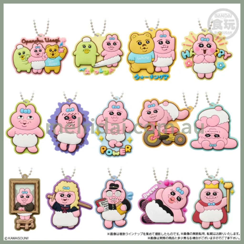 BANDAI | Candy Opanchu Rabbit Rubber Secret Mascot Gummy Blind Box