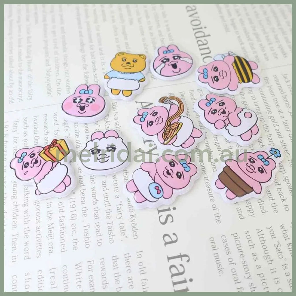 Opanchu Usagi | Marshmallow Sticker 内裤兔/底裤兔 棉花糖贴纸Set