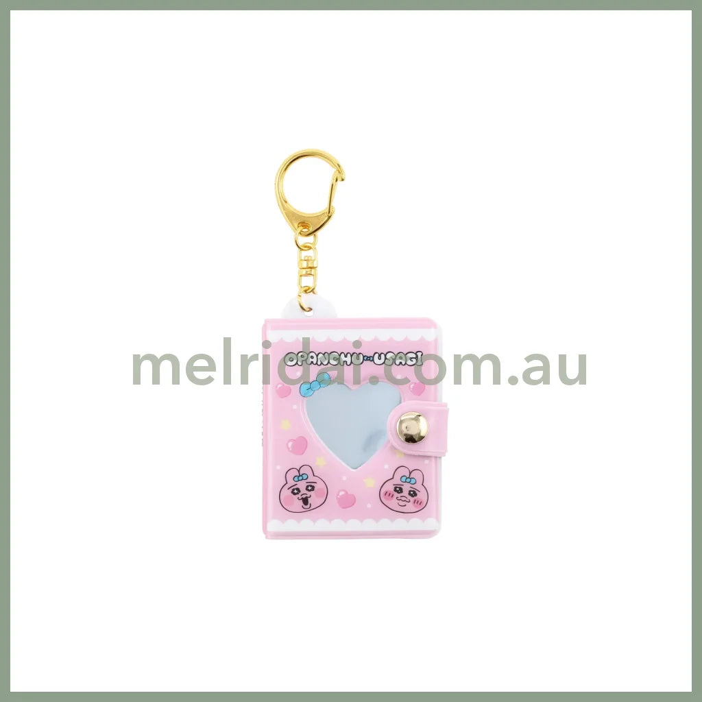 Opanchu Usagi | Mini Album Key Holder 75Mm X 55Mm 15Mm 内裤兔/底裤兔 迷你相册挂件/钥匙链/包挂 Pk